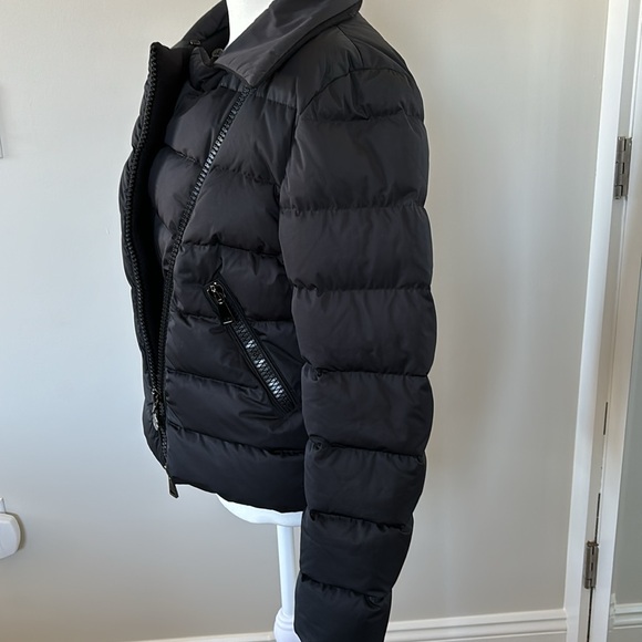 Beautiful matte black Moncler Chenonceau Giubotto jacket - size 1 - Picture 4 of 12